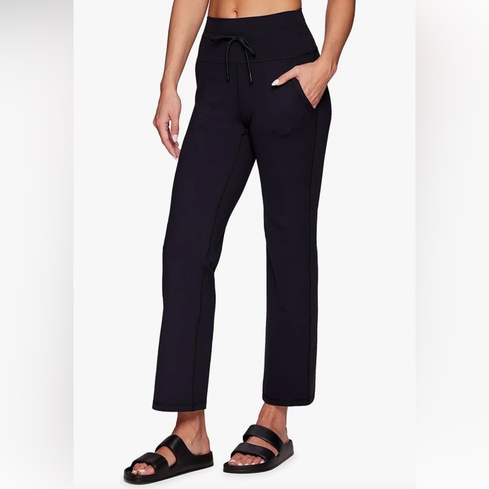 Avalanche Women's Flare Legging Buttery Soft Bootcut Yoga Pants Small navy - Picture 1 of 5